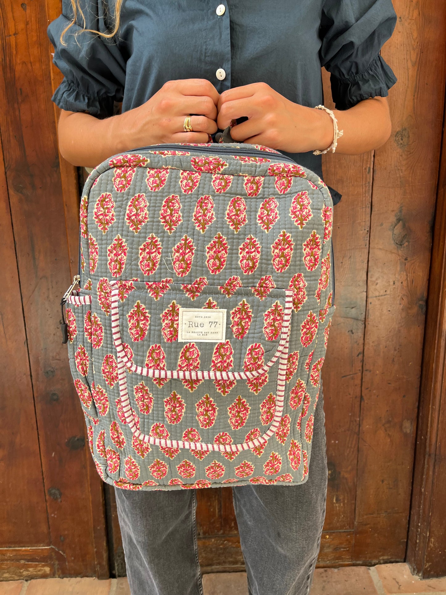 Mochila tela india