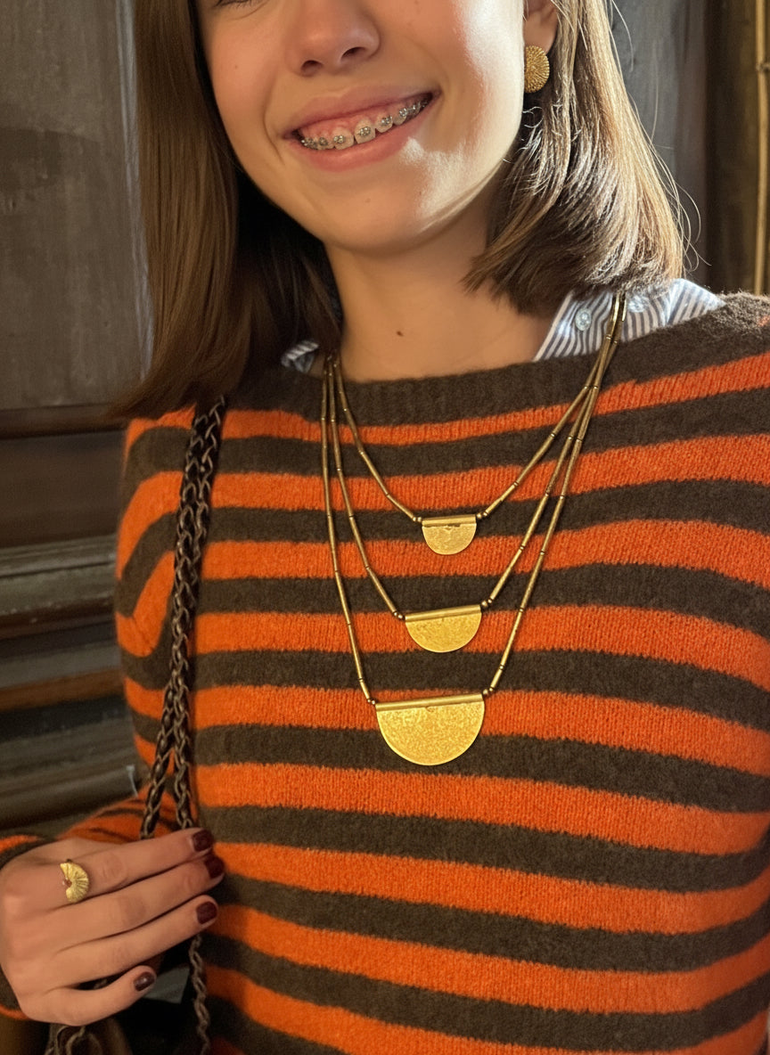 Collar colección Surya Tres Lunas