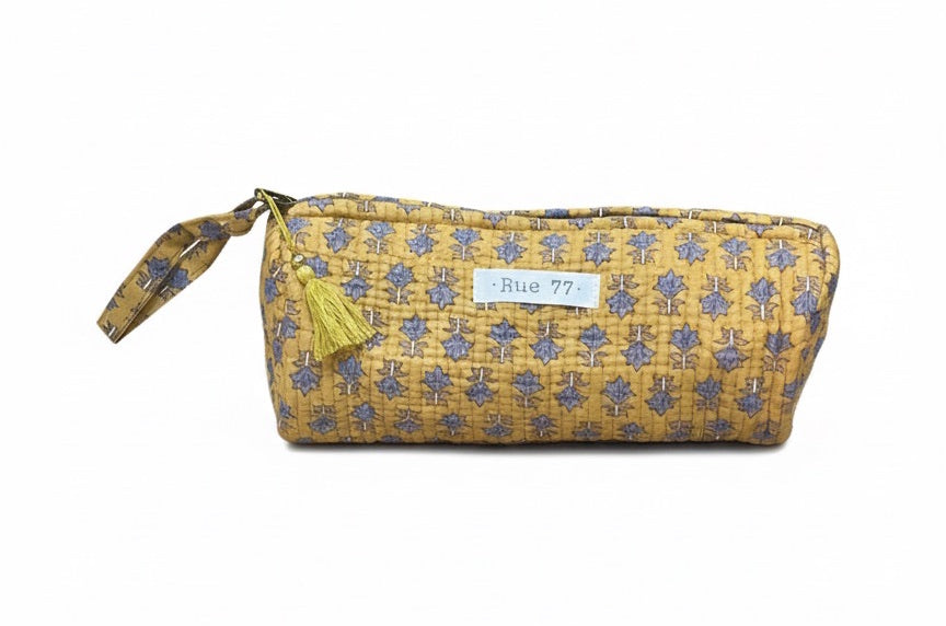 Neceser TUBO mostaza