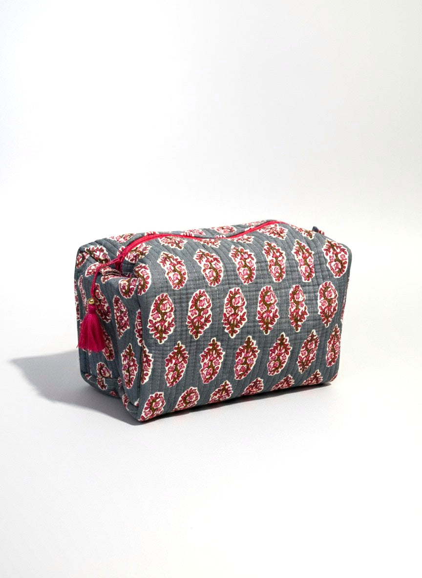 Neceser CUADRADO gris