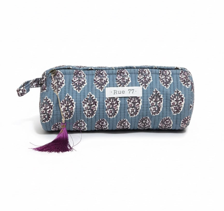 Estuche de tela AZUL PLOMO