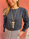 Collar colección Surya Triángulos