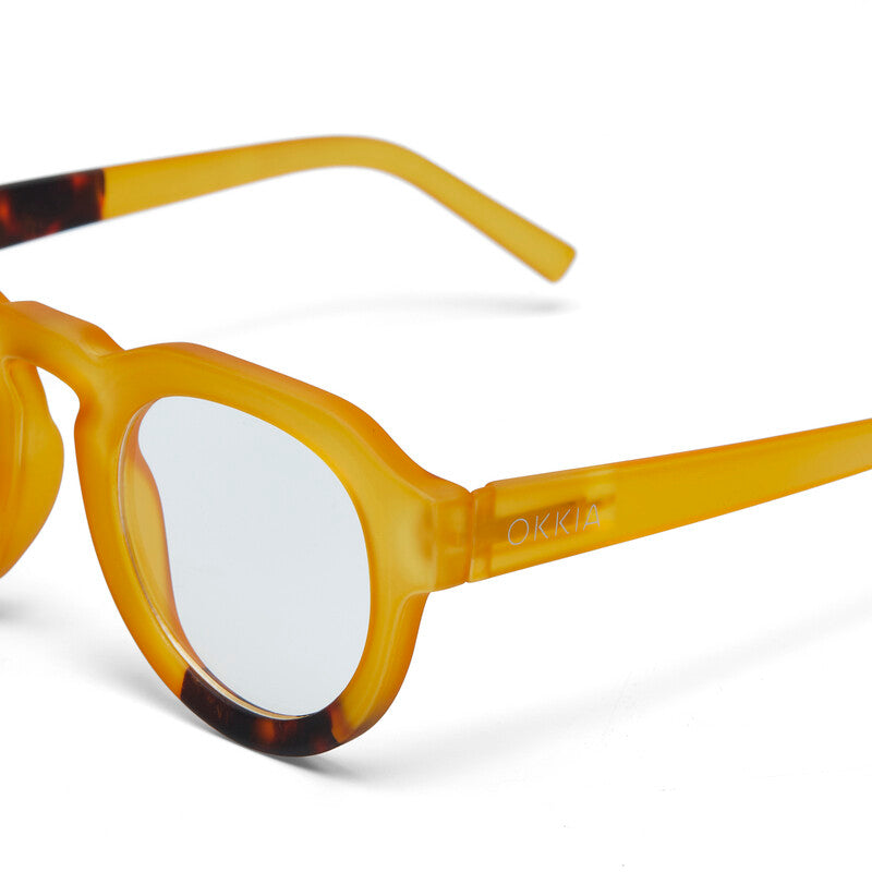 Gafas de Lectura OKKIA Mod. ZENO Round Amarillas