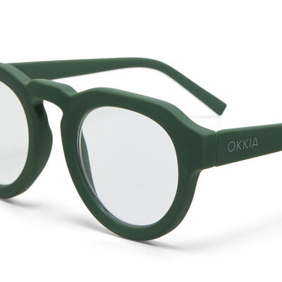 Gafas de Lectura OKKIA Mod. ZENO Round verdes