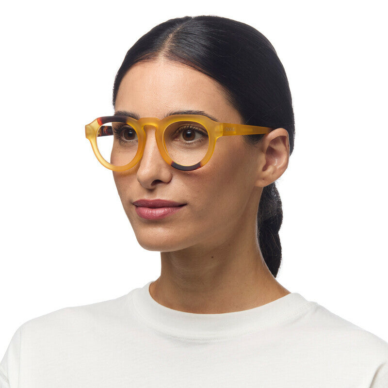 Gafas de Lectura OKKIA Mod. ZENO Round Amarillas