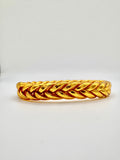 Pulsera Pan de Oro trenzada