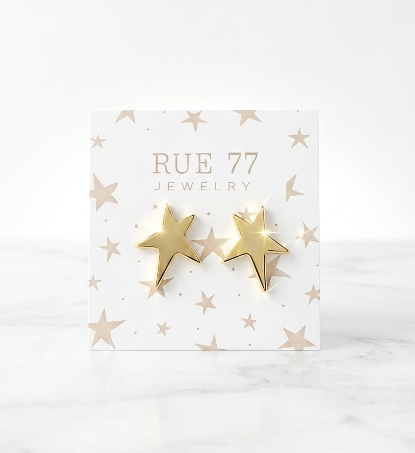 Pendientes estrellas