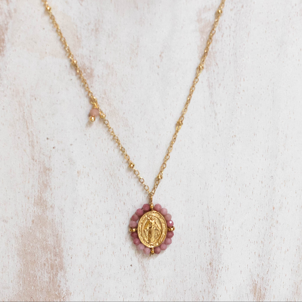 MEDALLITA Milagrosa MINI Rosa