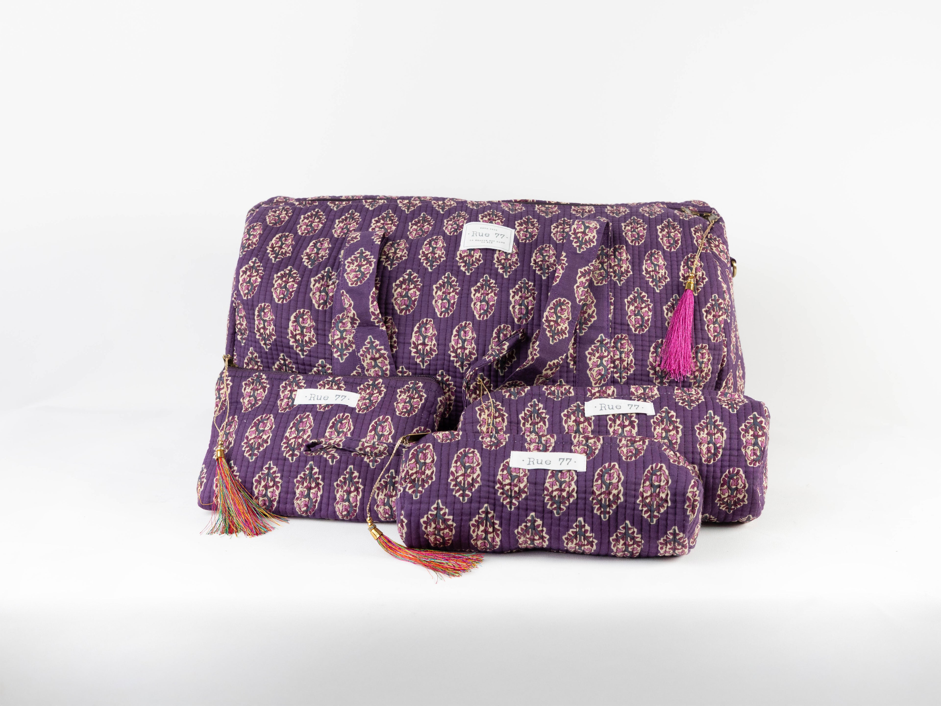 Pack de  viaje INDIA color MORADO