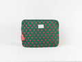 Funda de Laptop con asa y bolsillo exterior para cables VERDE
