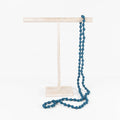 Collar bolitas textil (en tres colores)