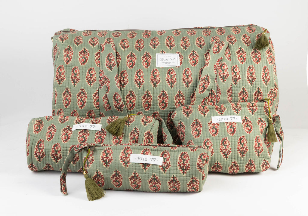 Pack de  viaje INDIA color VERDE