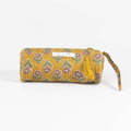 Estuche de tela MOSTAZA