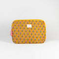 Funda de Laptop con asa y bolsillo exterior para cables MOSTAZA