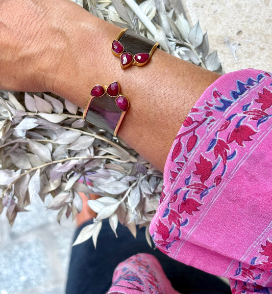 Pulsera Estambul plata vieja
