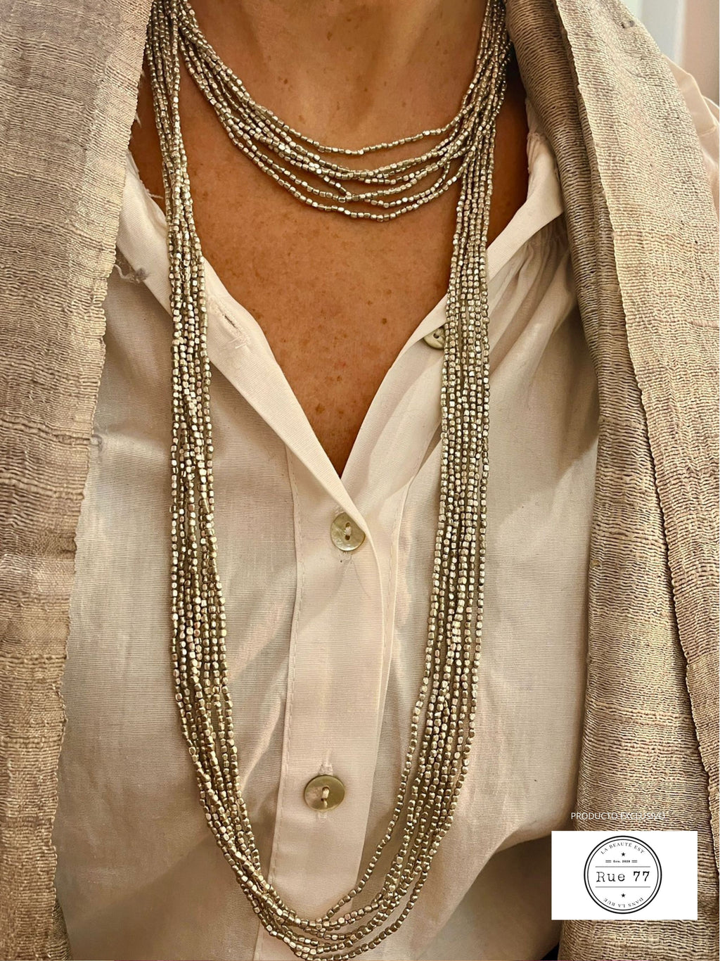 Collar colección Surya hilos largo