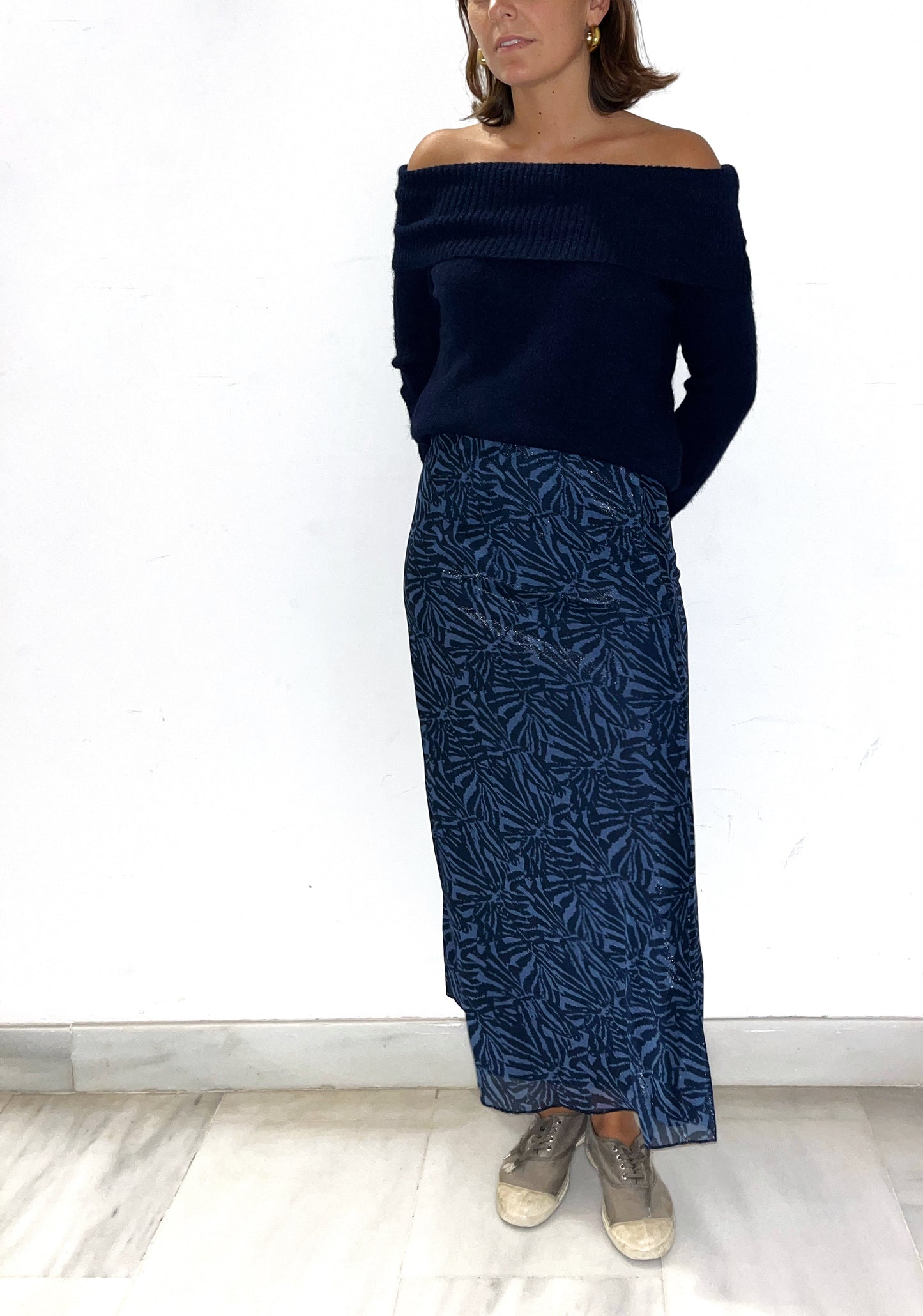 Falda animal print