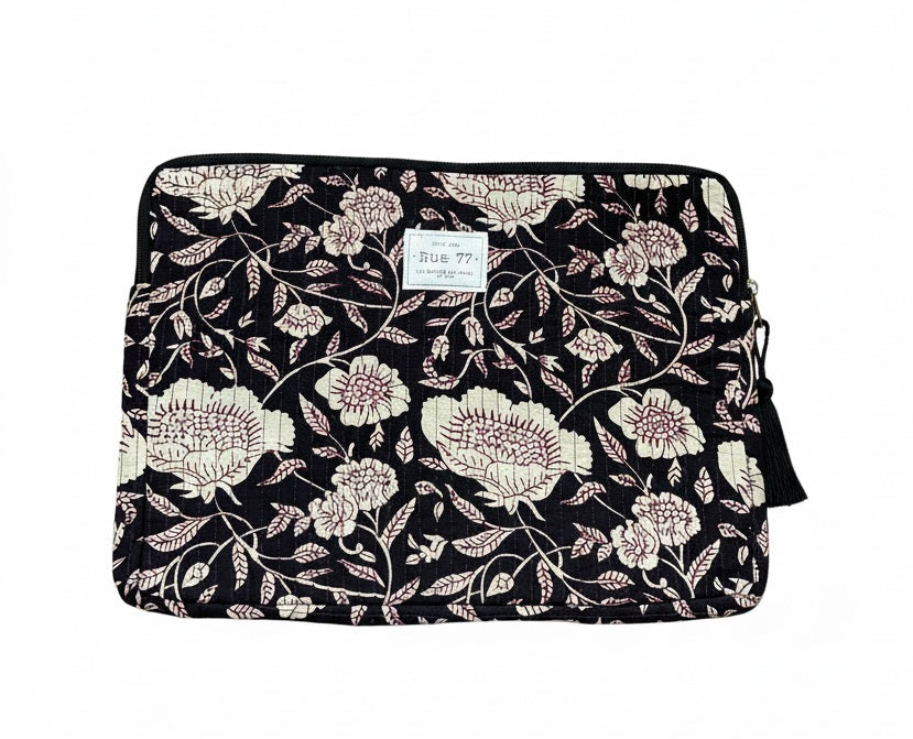 Funda de ordenador sin asa y con bolsillo externo