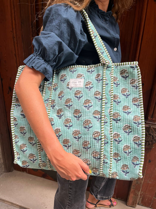 Tote Bag Block Print de la India