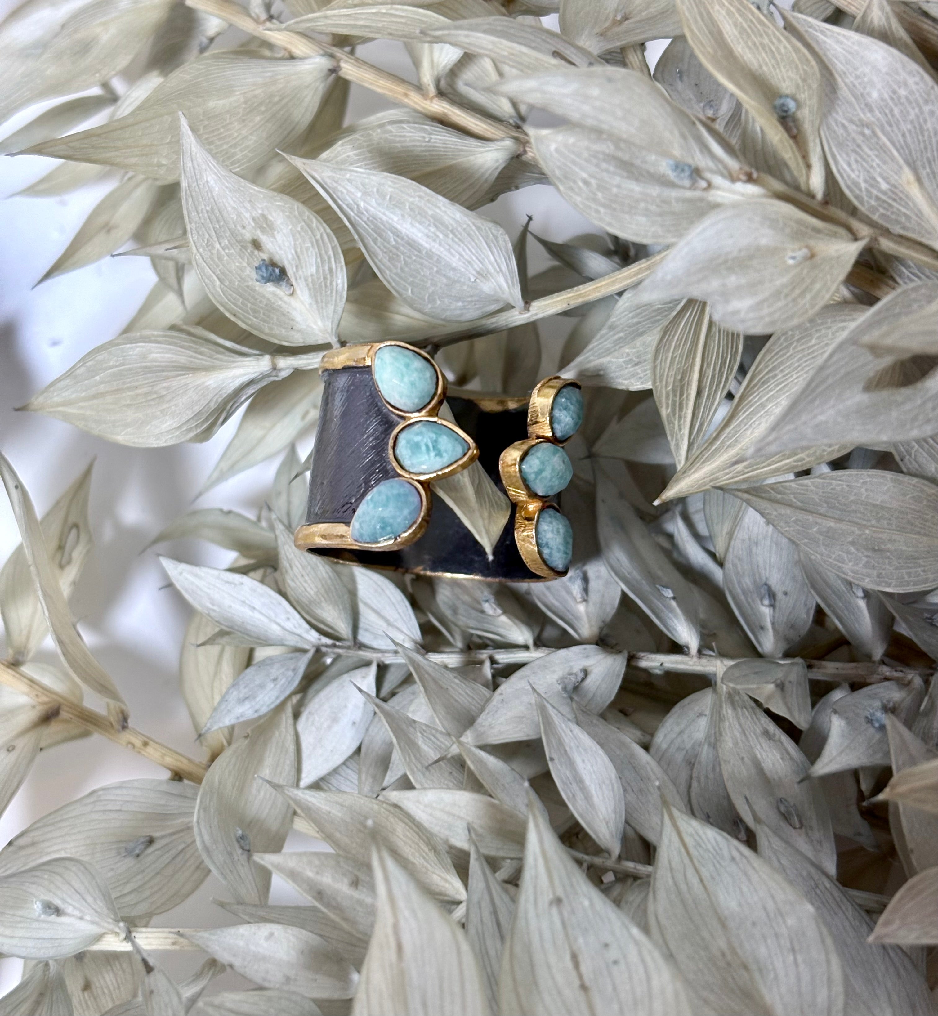 Anillo Estambul plata vieja