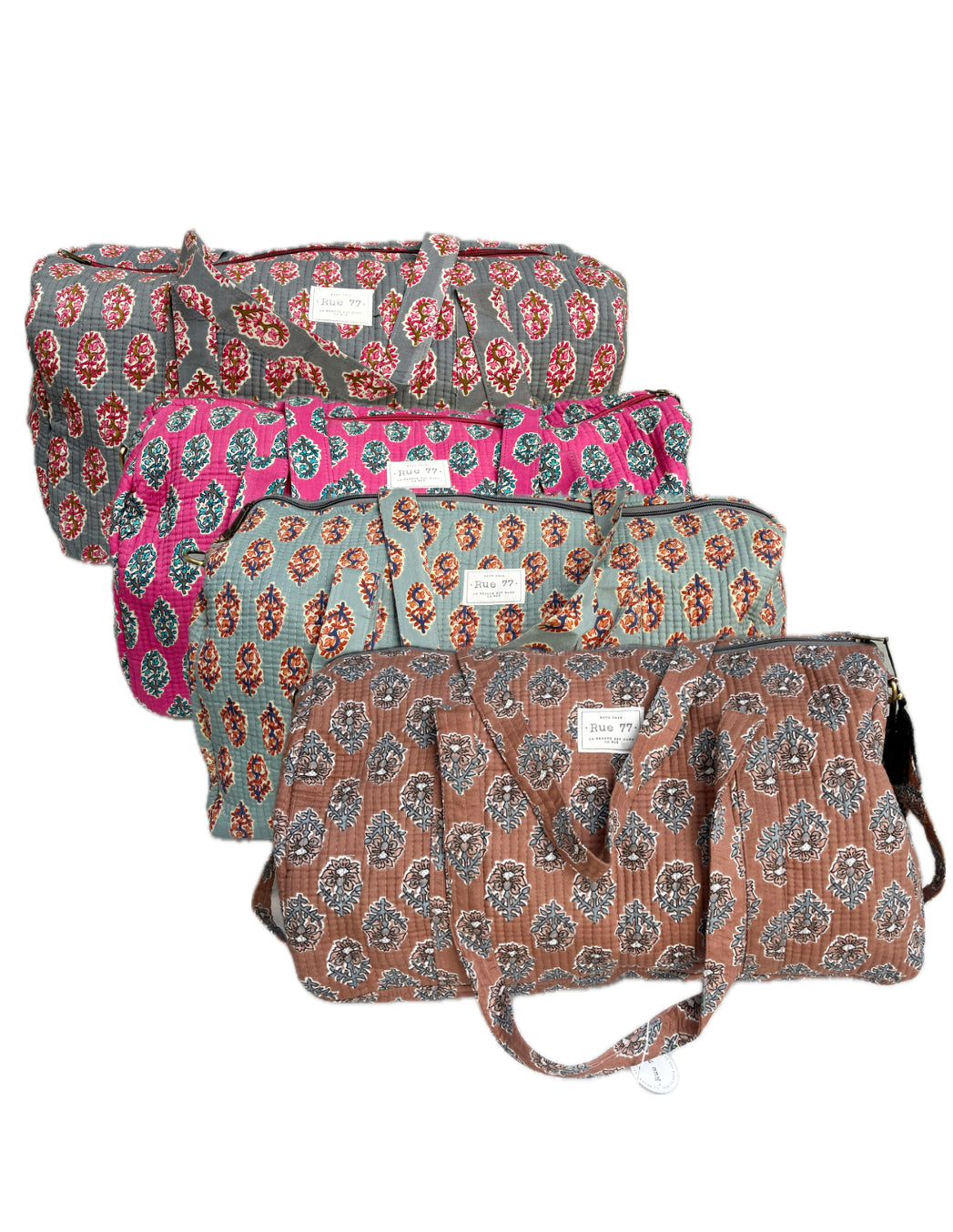 Bolsa de fin de semana tela india