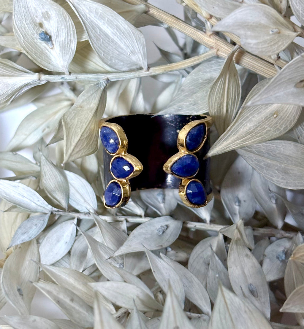 Anillo Estambul plata vieja