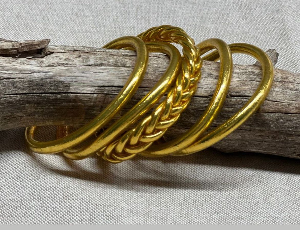 Pulsera Pan de Oro dorada