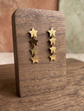 Pendientes Tira de estrellitas