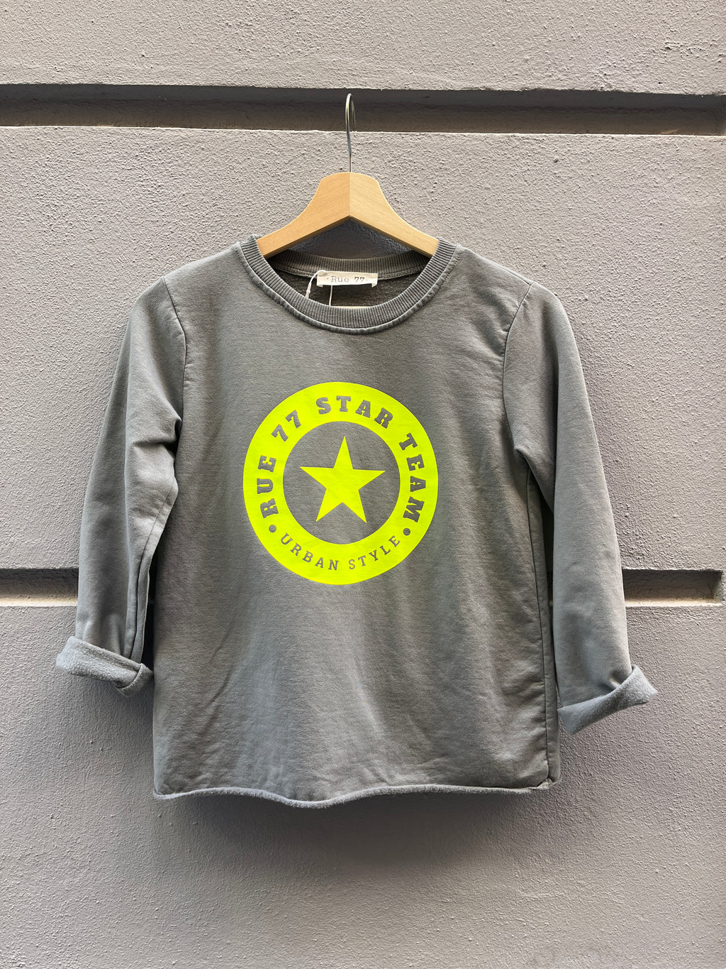 Sudadera Rue77 GRIS estrellas