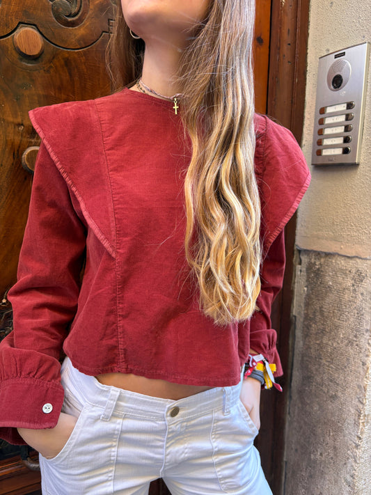 Camisa micro pana teen