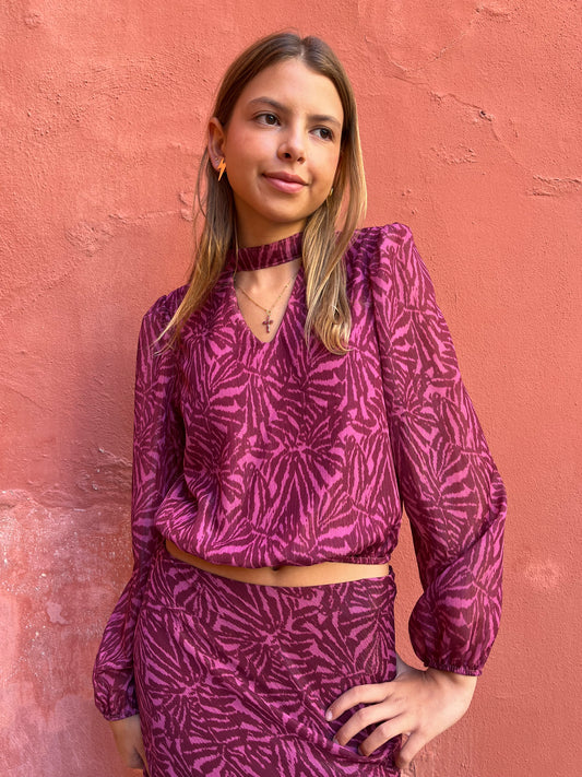 Top animal print