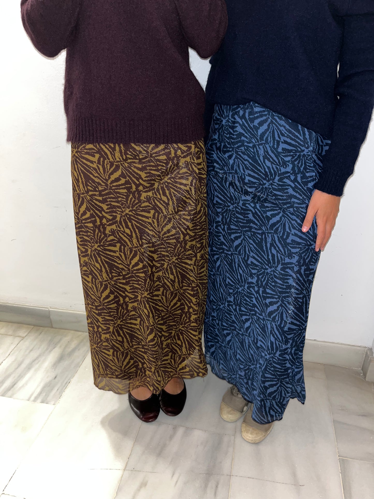 Falda animal print