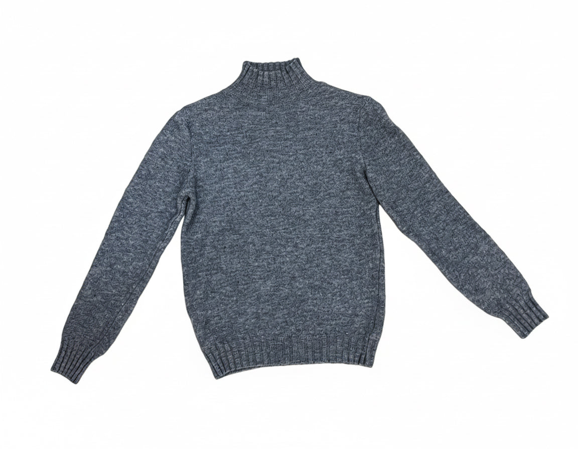 Suéter de lana cuello chimenea