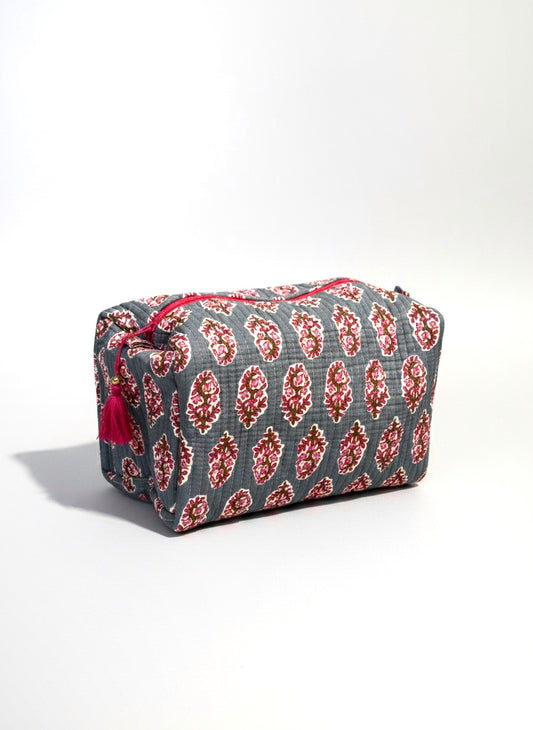 Neceser CUADRADO gris