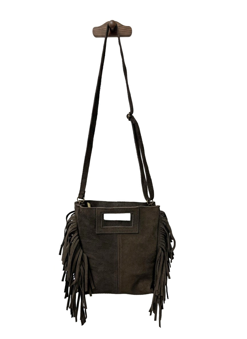 Bolso de flecos tamaño grande