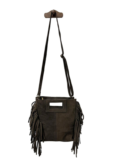 Bolso de flecos tamaño grande