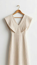Vestido con solapas