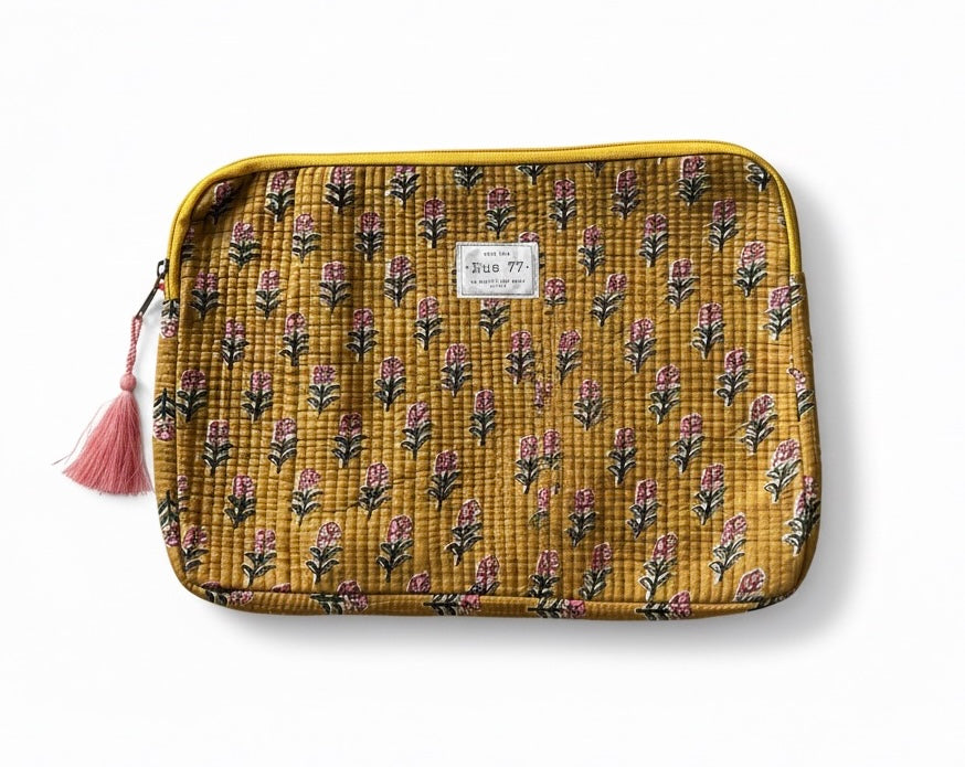 Funda de ordenador sin asa y con bolsillo externo