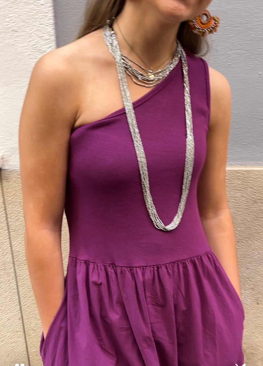 Vestido asimétrico