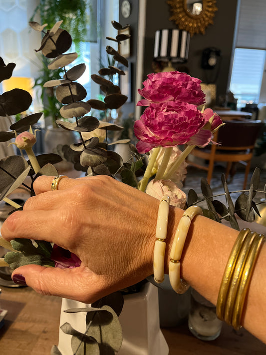 Pack 2 Pulsera elástica efecto asta