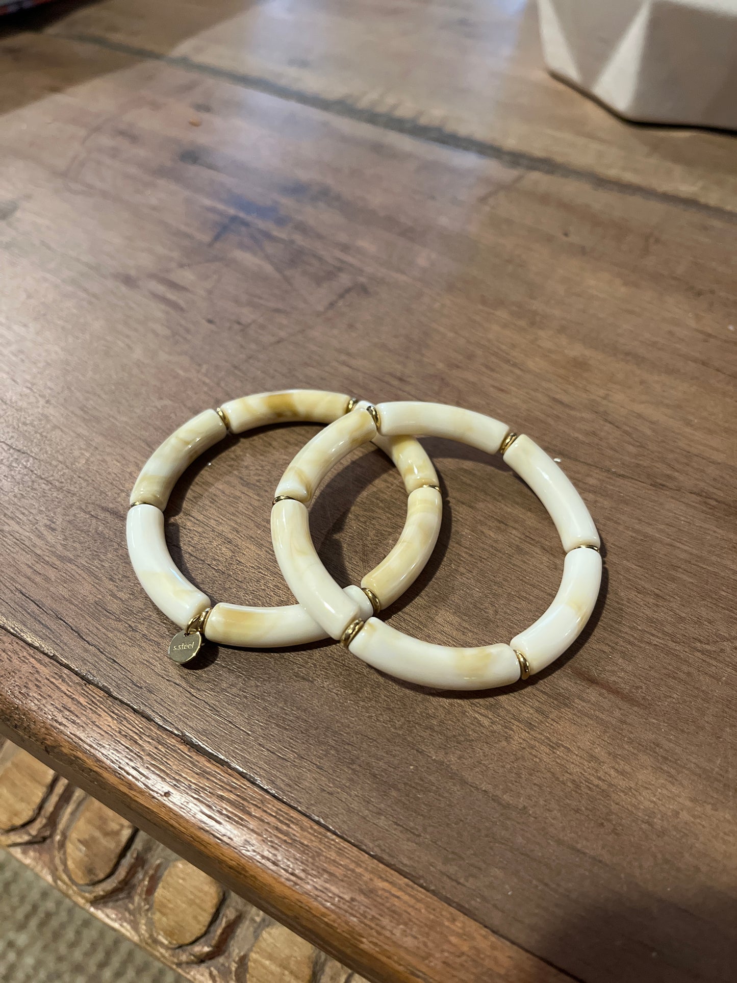 Pack 2 Pulsera elástica efecto asta