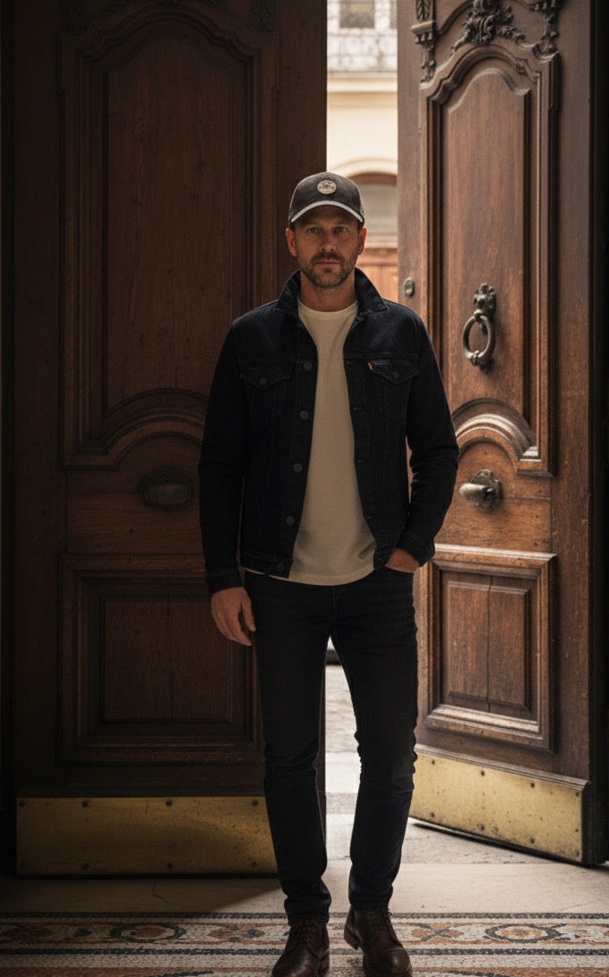 Gorra de pana Rue 77