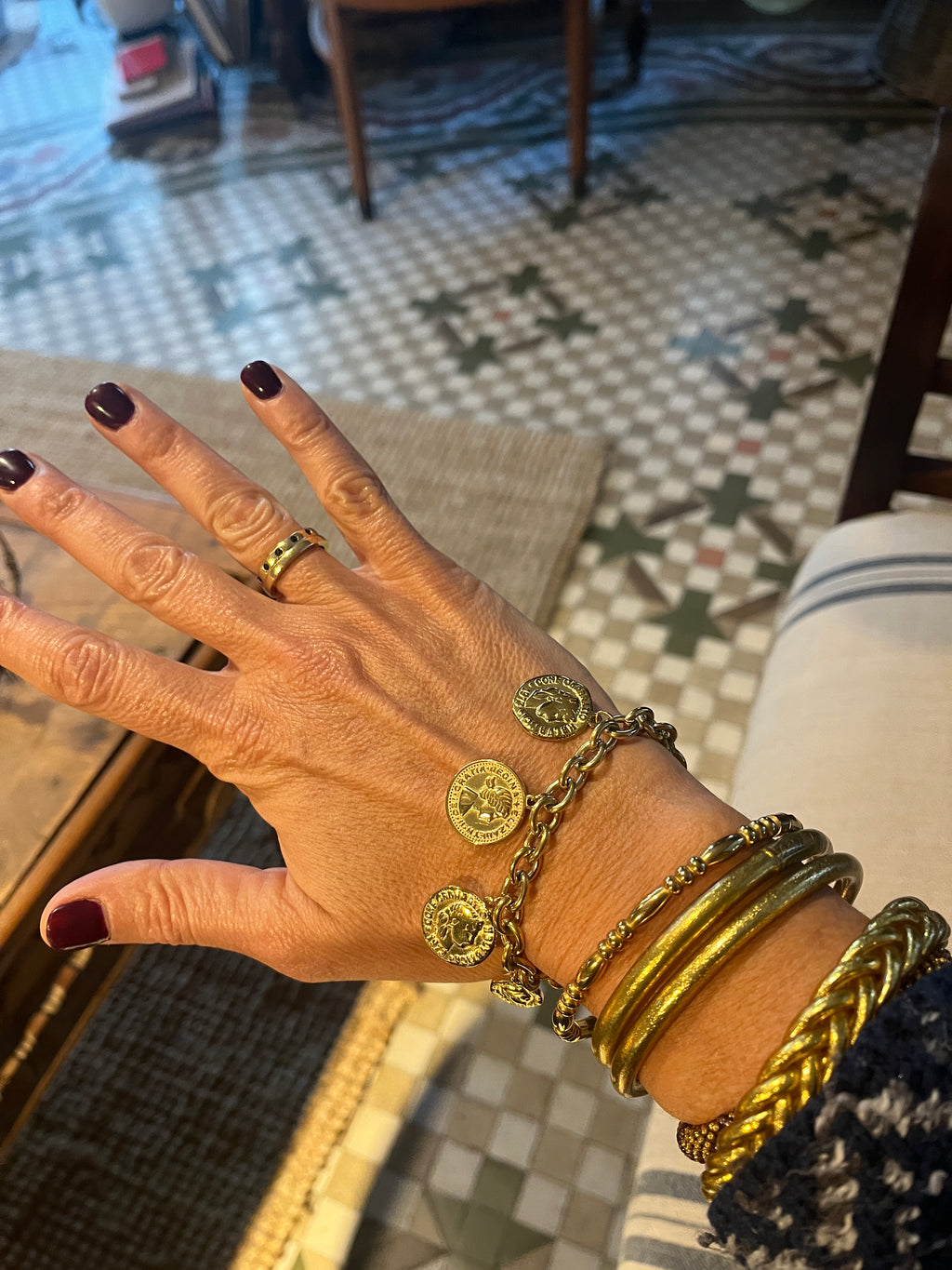 Pulsera monedas