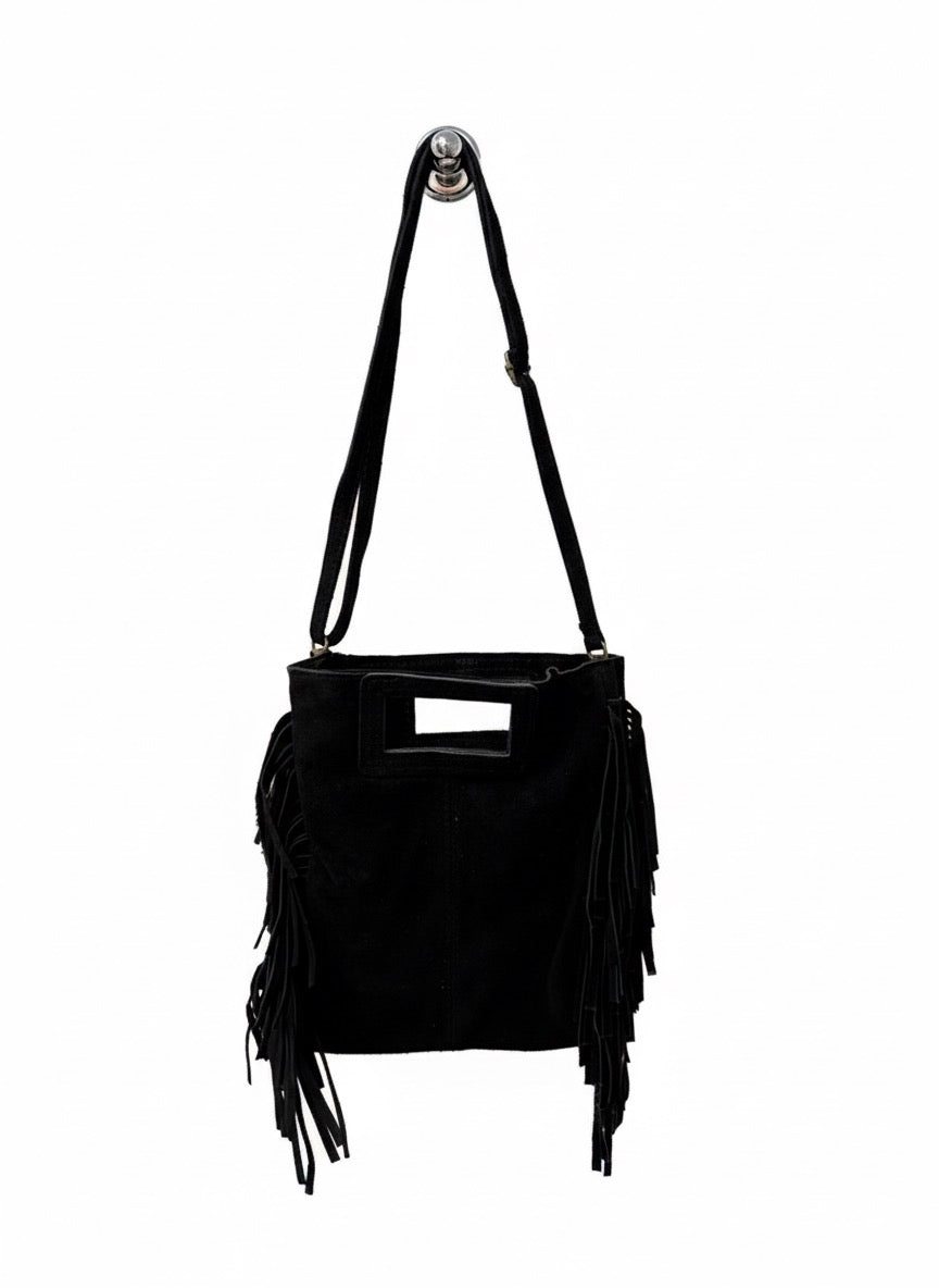 Bolso de flecos tamaño grande