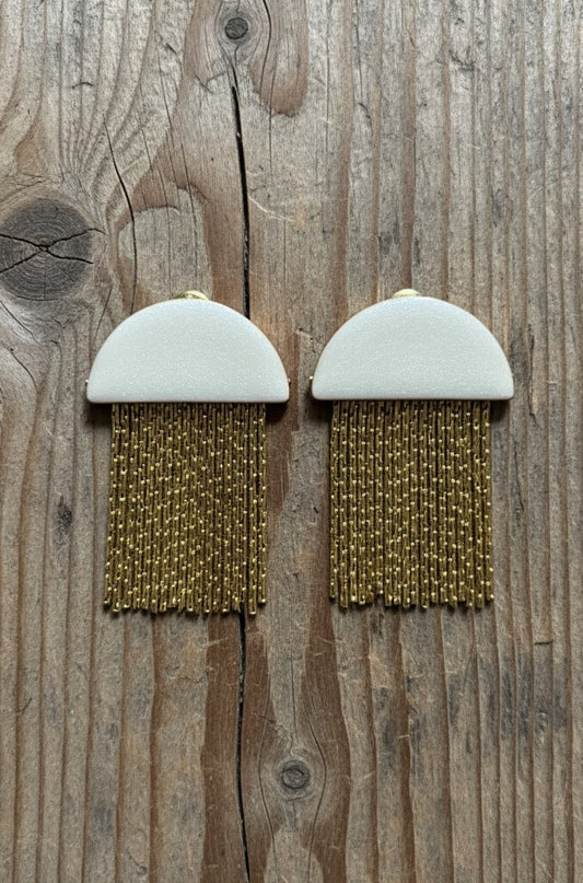 Pendientes bronce esmalte