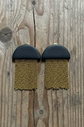 Pendientes bronce esmalte