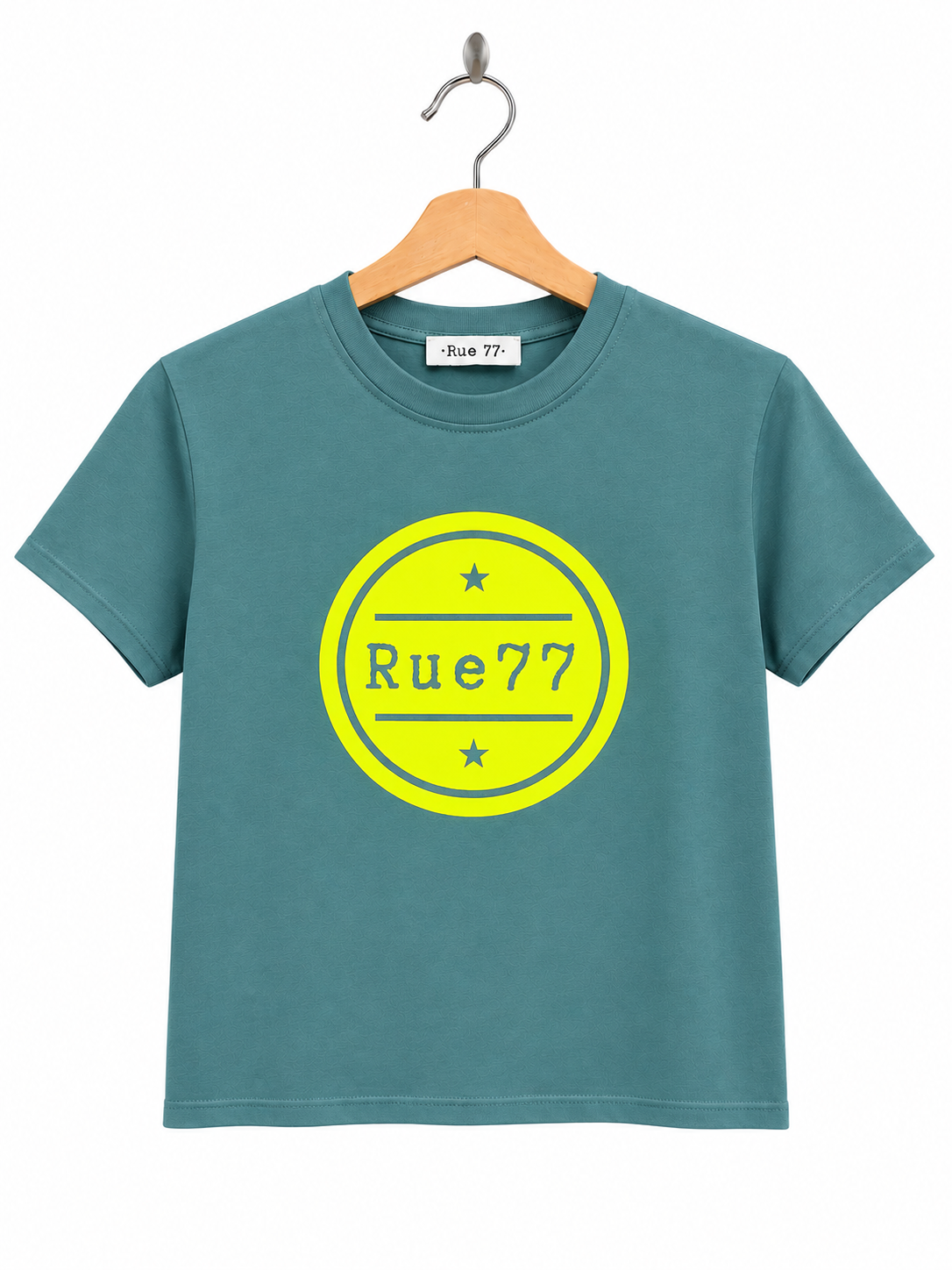 Camiseta Rue MINT logo BLANCO