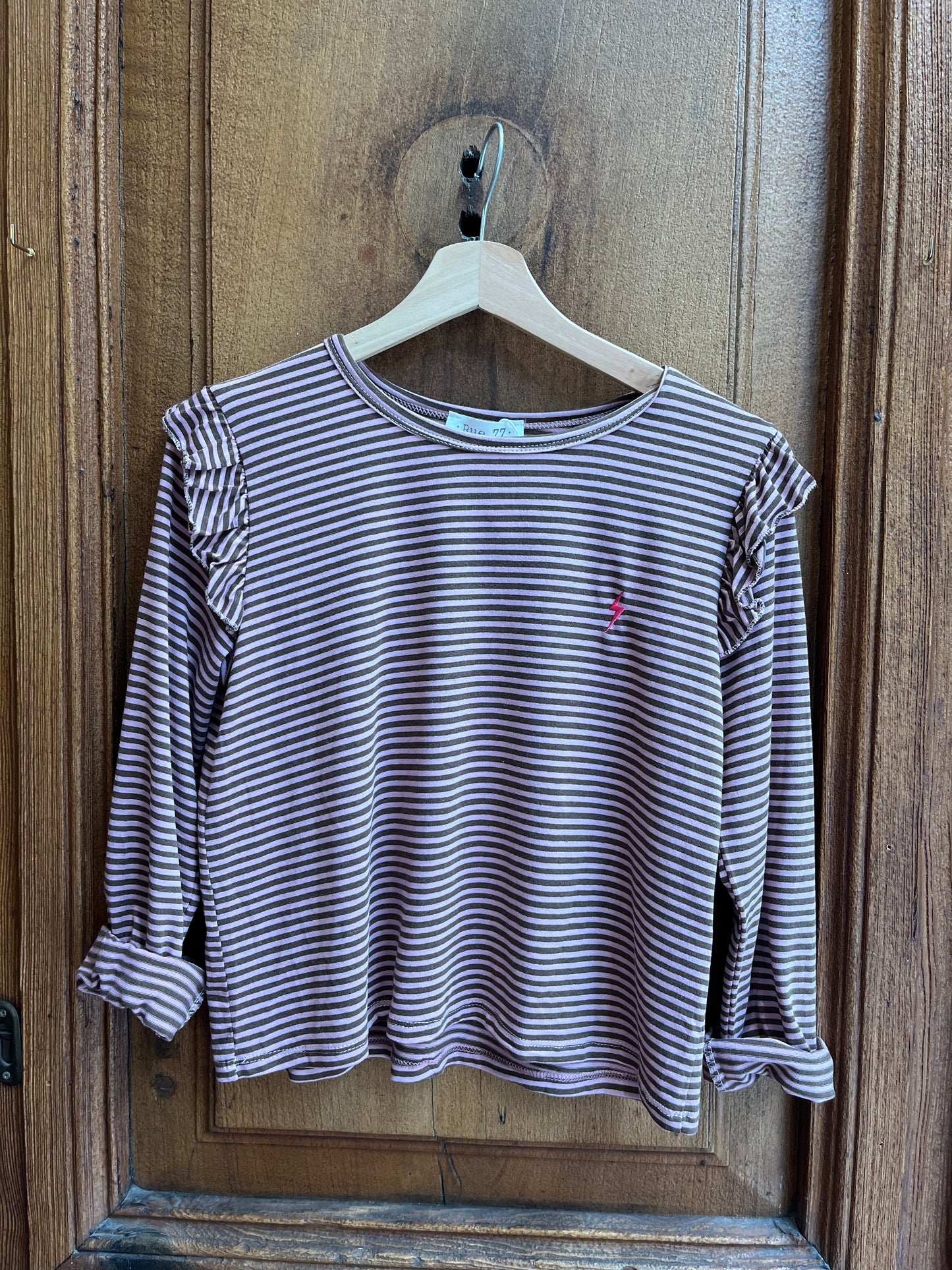 Camiseta rayas rayo