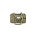 Bolsa EXTRAESCOLAR en block print de la India VERDE