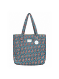 Tote Bag de Block Print de la India AZUL